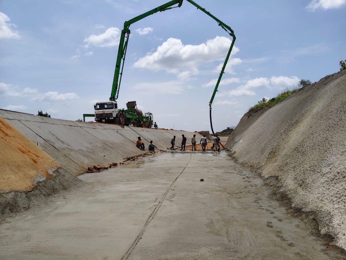 HNSS Irrigation Canal Lining, Madanapalli